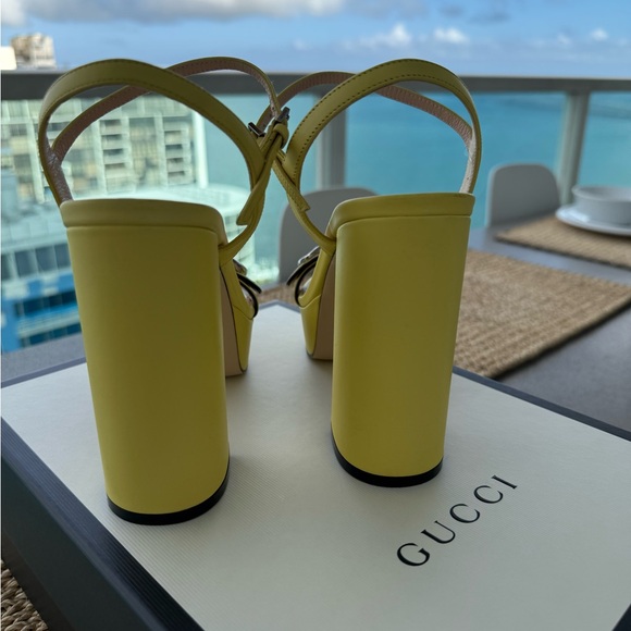 Gucci yellow hight heels - Picture 5 of 10